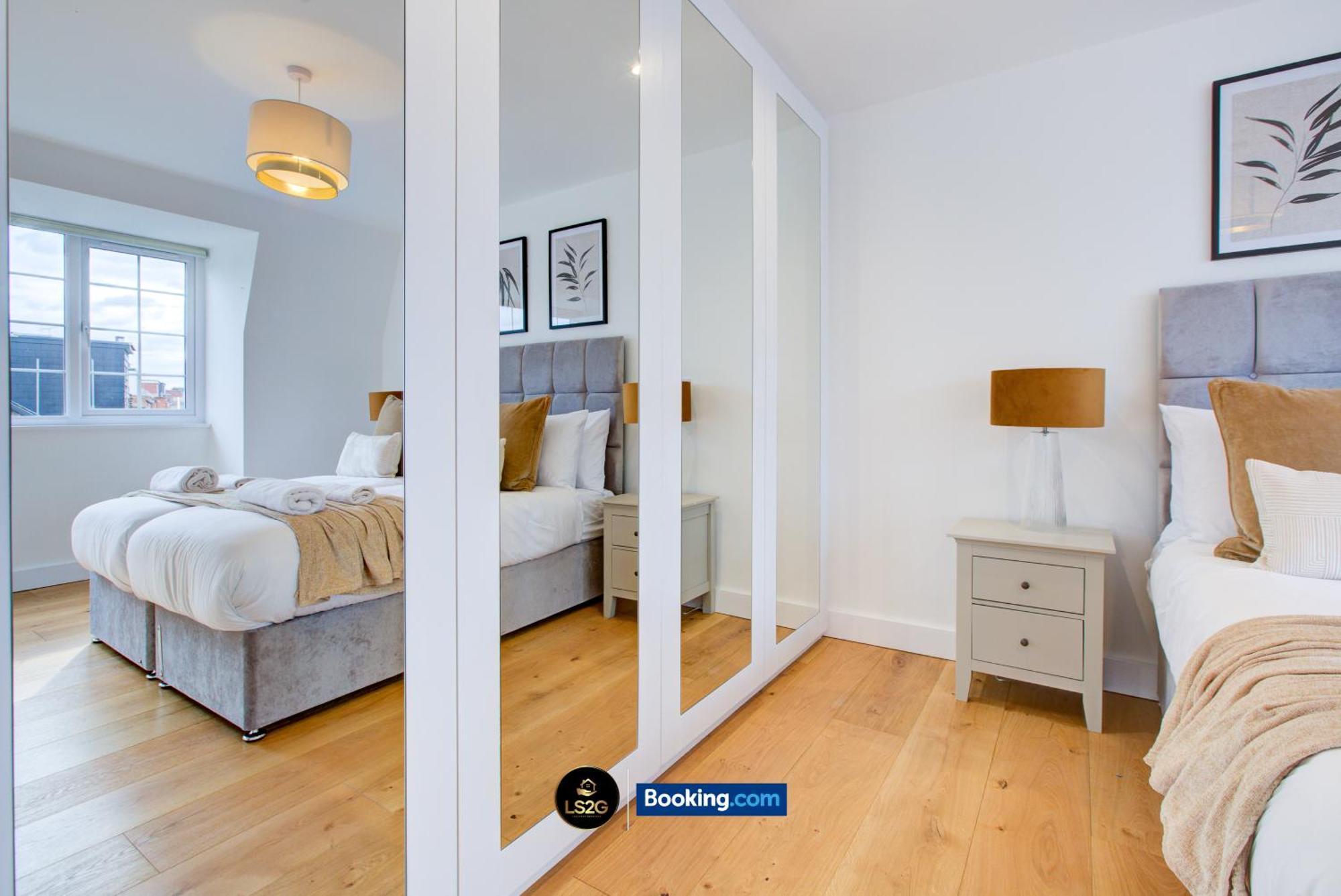 Appartement 2 Bedroom By Ls2g Short Lets & Serviced Greater With Private Balcony